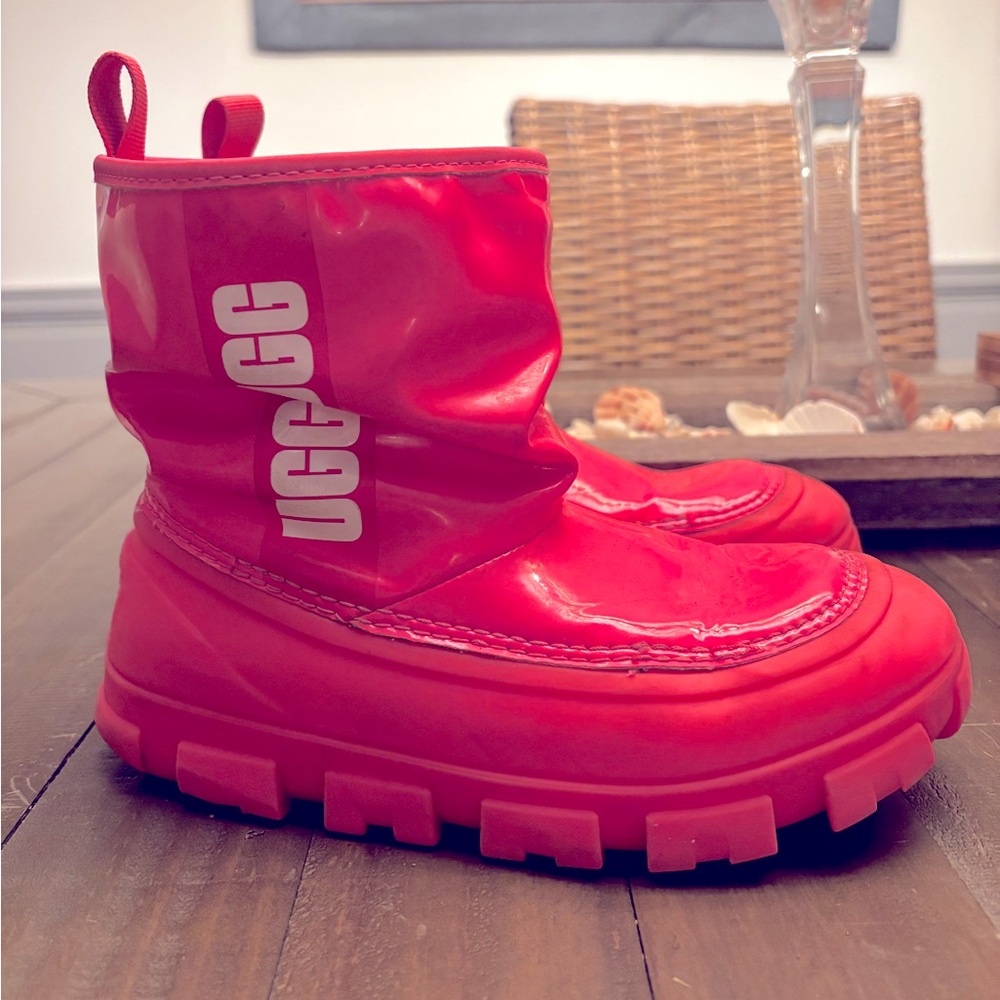 Ugg Girls Pink Waterproof Boots